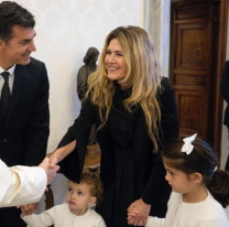 Urtubey junto a su familia visitaron al Papa Francisco en el Vaticano