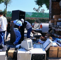 Mañana habrá recolección de residuos eléctricos y electrónicos para ser reutilizados por alumnos de escuelas técnicas