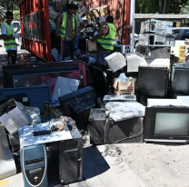 Recolectaron 20 toneladas de residuos eléctricos y electrónicos que serán reciclados