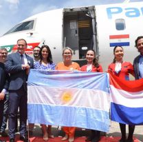 Salta crece en conectividad: Aterrizó el primer vuelo Salta - Asunción